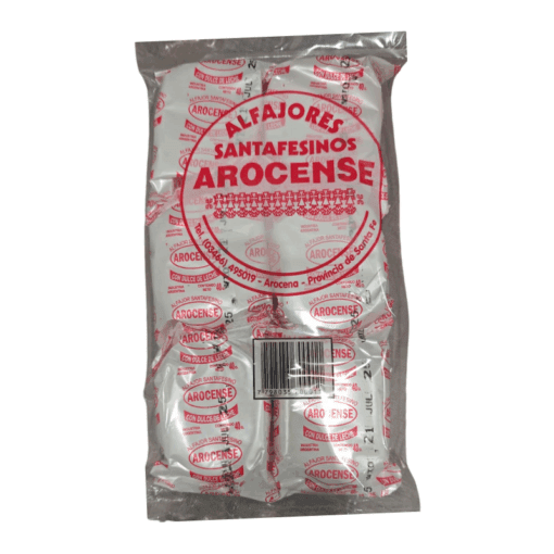 Alfajor santafesino El Arocense x6u