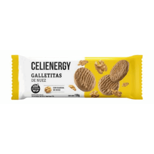 Galletitas Celienergy con nuez 130g s/tacc
