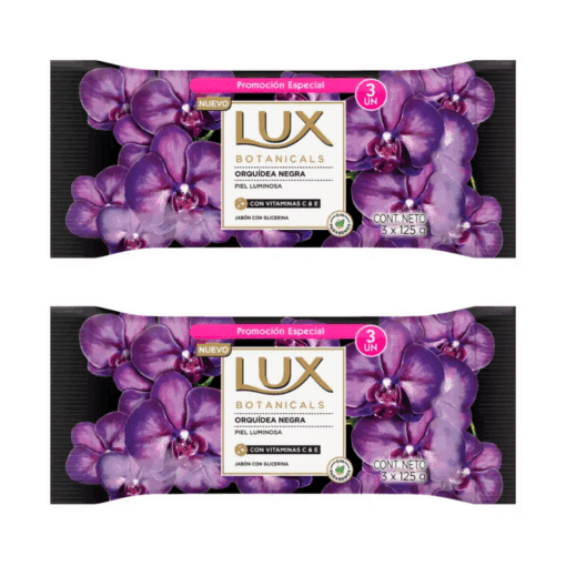 Jabón LUX Orquídeas 3x 125grs x2