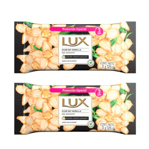 Jabón LUX Vainilla 3x 125grs x2
