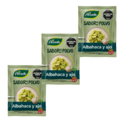 Sabor en polvo Alicante albahaca y ajo 7,5grs x3u