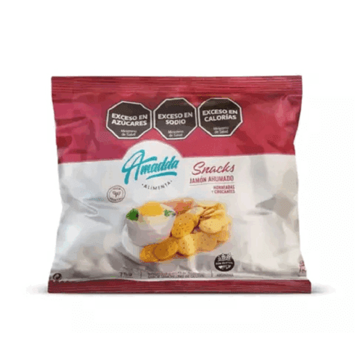 Snacks Amadda jamón ahumado 75g s/tacc