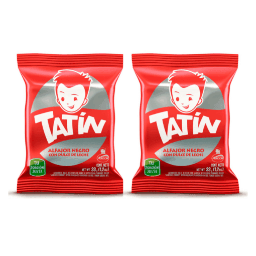 Alfajor Tatín negro 33grs x2u