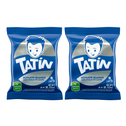 Alfajor Tatín Blanco 33grs x2u