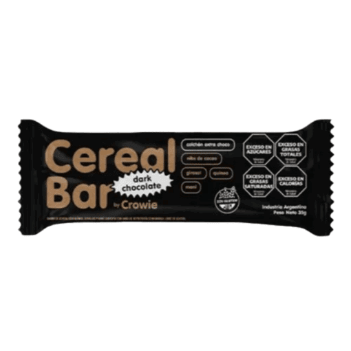 Barrita de cereal vegana sabor Dark Chocolate 35grs