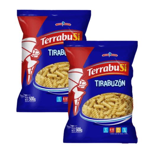 Fideos Terrabusi Tirabuzón 500grs x2u