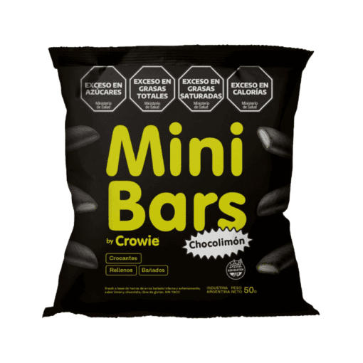 Mini Bars Crowie chocolimón 50grs