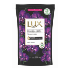 Jabón líquido Lux Orquídea Negra 220ml