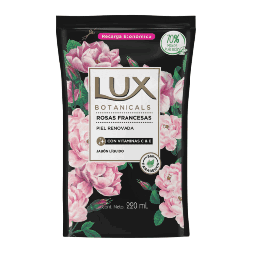 Jabón líquido Lux Rosas Francesas 220ml