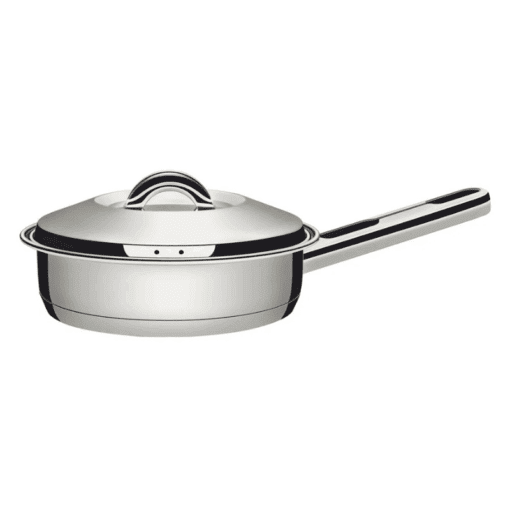 Sartén inoxidable con tapa 24cm TRAMONTINA