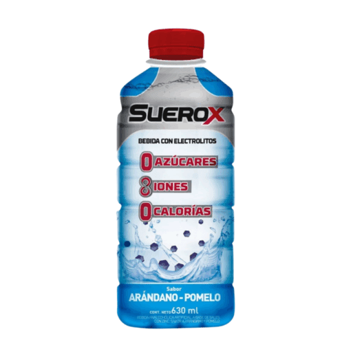 Suerox bebida Isotónica Arándano-Pomelo 630ml