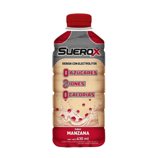Suerox bebida Isotónica Manzana 630ml