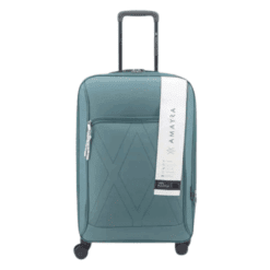 Valija Amayra tela verde 28"