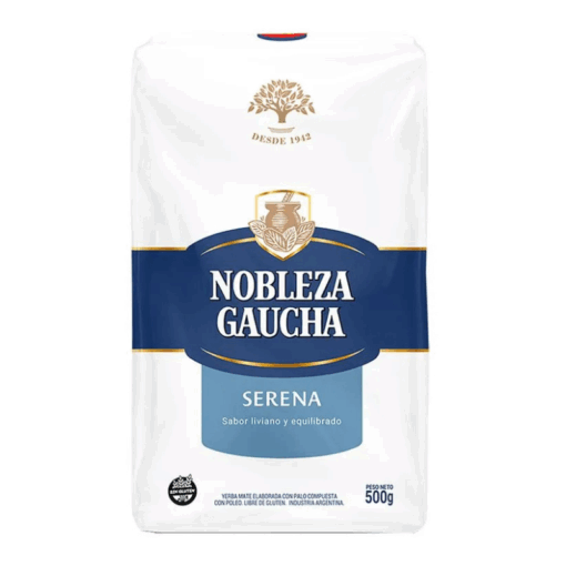 Yerba mate Nobleza Gaucha serena 500grs