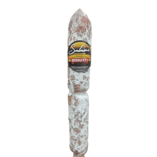 Salame c/queso Bissutti 1/2 horma ($18000 x kg) venta al peso