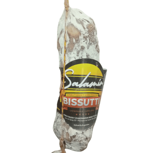 Salamín Bissutti 170g aprox ($17300 x kg) venta al peso