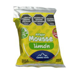 Alfajor Cerro Azul Mousse de limón SIN TACC 50grs