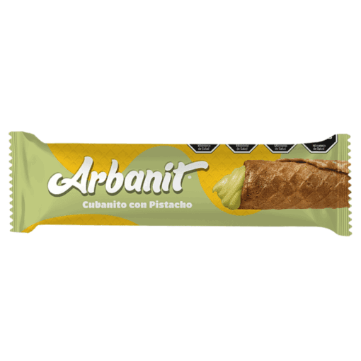 Cubanitos con pistacho Arbanit 26grs