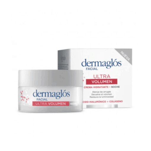Crema hidratante Noche Dermaglós Ultra Volumen 50grs