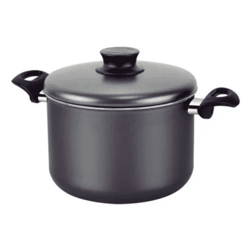 OLLA PARIS NEGRA CON TAPA 24 CM