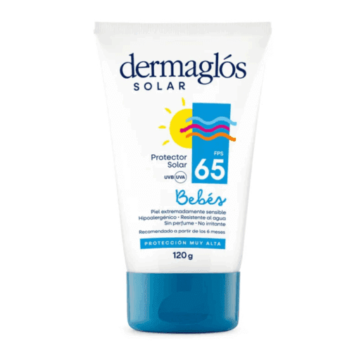 Protector Solar Dermaglós Bebés fps65 120g