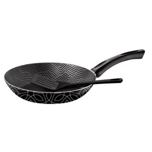 SARTEN PARIS TEXTURE NEGRA C/ESPATULA 28 CM