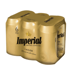 Cerveza Imperial Lager Six Pack 473ml