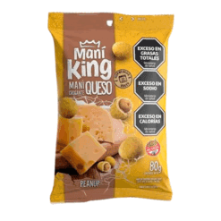 Maní King sabor Queso 80grs sin tacc