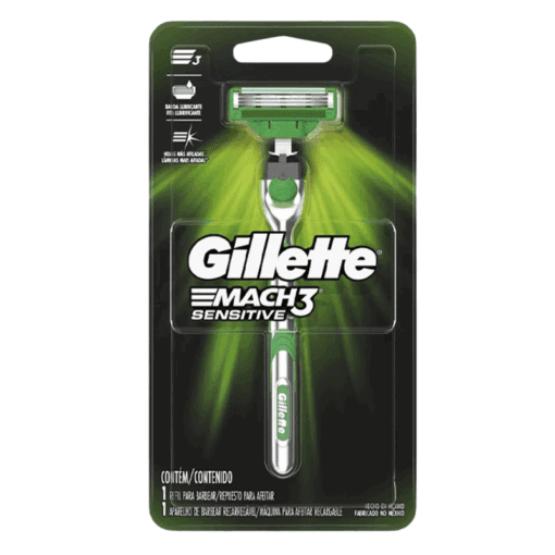 Máquina de afeitar Gillette Mach3 Sensitive
