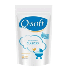 Toallitas húmedas Q-Soft clásicas 50u
