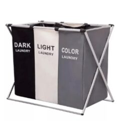 Cesta de Lavandería Triple