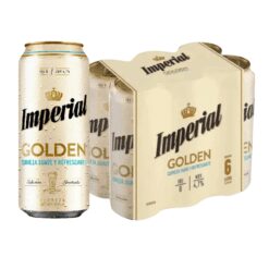 Cerveza Imperial Golden 473ml SIX PACK