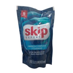 Jabón Líquido Skip Expert doy pack 800 ml