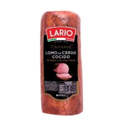 Lomo de cerdo cocido Lario (bandeja de 150grs $25200 por kilo)