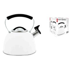 Pava silbadora 3lts. color Blanco