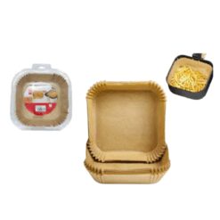 Moldes cuadrados descartables 16cm x50u.