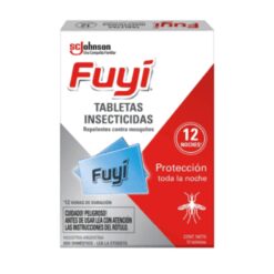 Tabletas insecticidas Fuyí 12 noches