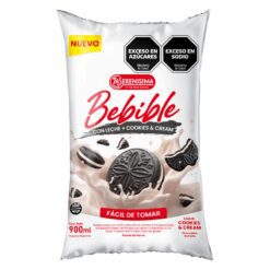 Yogur bebible con leche + Cookies and cream 900ml