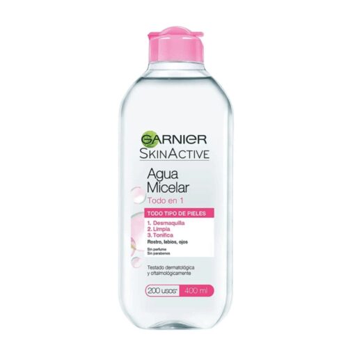 Agua Micelar Garnier todo en uno 400ml
