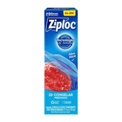 Bolsas Ziploc para freezer mediana 20u.