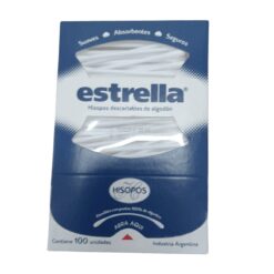 Hisopos de algodón Estrella 100u.