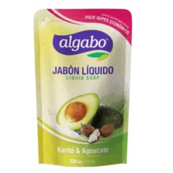 Jabón Líquido Algabo Karité y Aguacate 220ml
