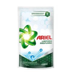 Jabón Líquido Ariel Limpieza Profunda 800ml