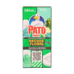 Bloques Adhesivos para Inodoros Pato Arcade Floral 24.6gr 3u