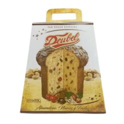 Pan Dulce Deubel Especial con almendras, nueces y frutas 600grs