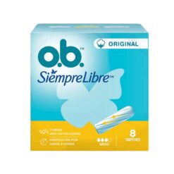 Tampones O.B Siempre Libre Medio 8u.