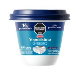 Yogurt Griego Yogurísimo endulzado 300grs