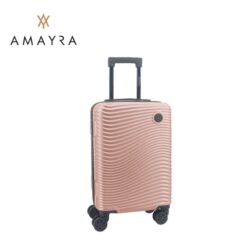Valija rigida Amayra rose gold 20"