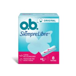 Tampones O.B Siempre Libre Mini 8u.