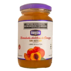 Mermelada Brucor Durazno s/azúcar s/tacc 380grs